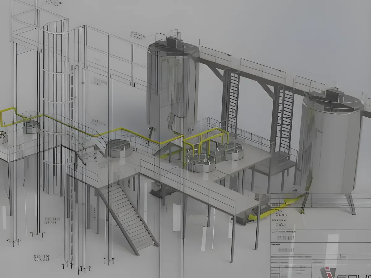 plans photographed for Spur Industrial
